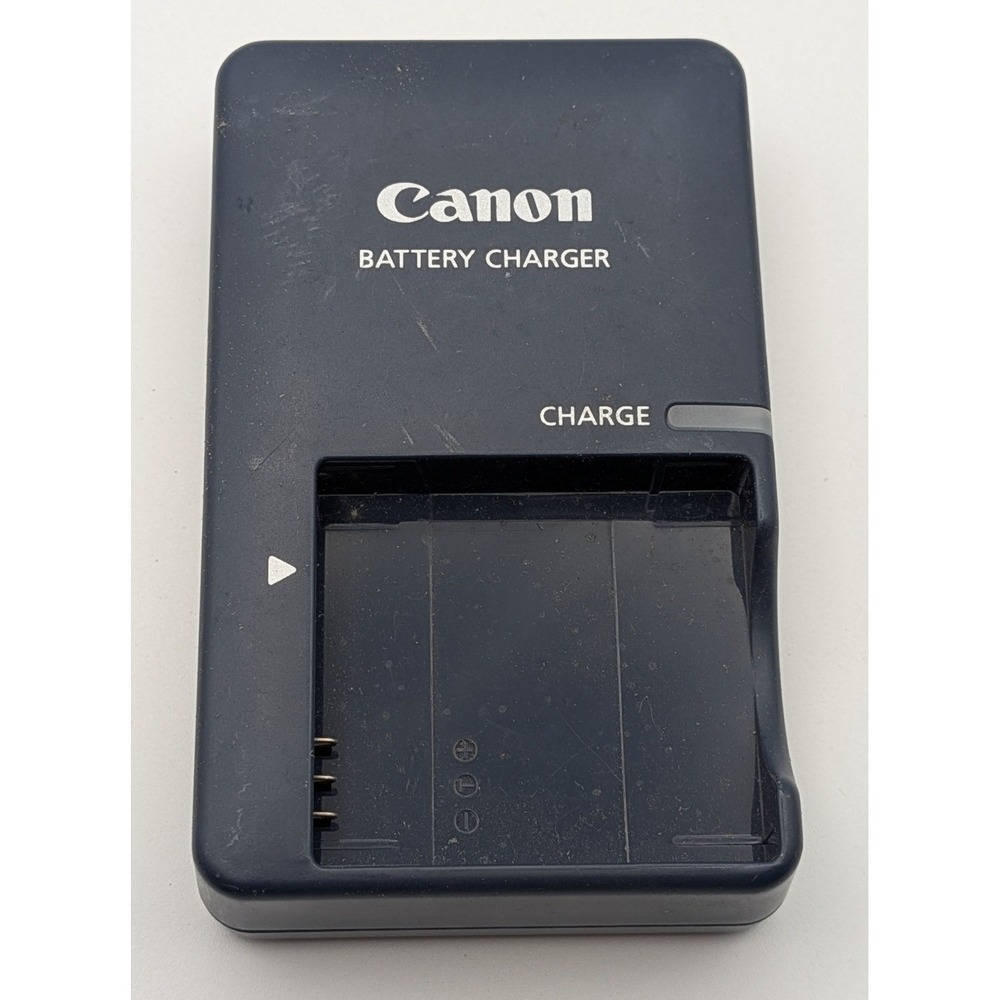 Canon Battery Charger CB-2LV Unisex OS Blue Good NB-4L Compact Travel Untested